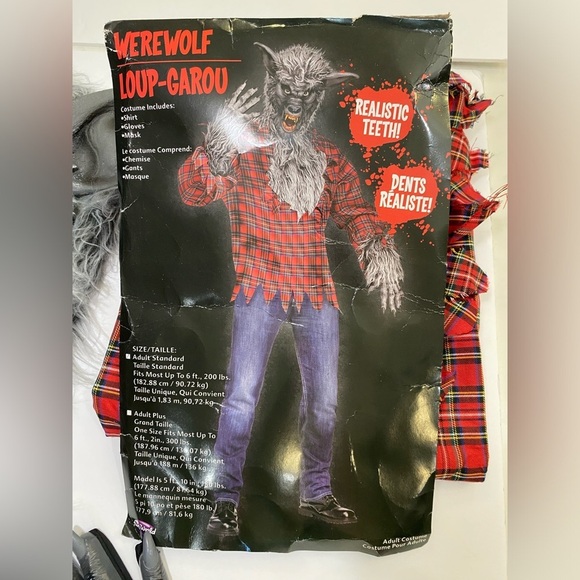 🚨SOLD🚨 Custom: Brown and red wolf man custom - Picture 3 of 5